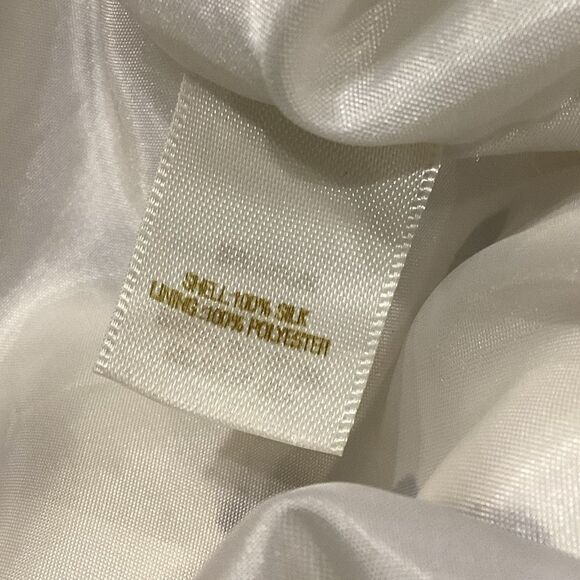 Kate Spade 100% Silk Natalia Polka Dot Dress sleeveless Ruffled collar 6 - Picture 14 of 15